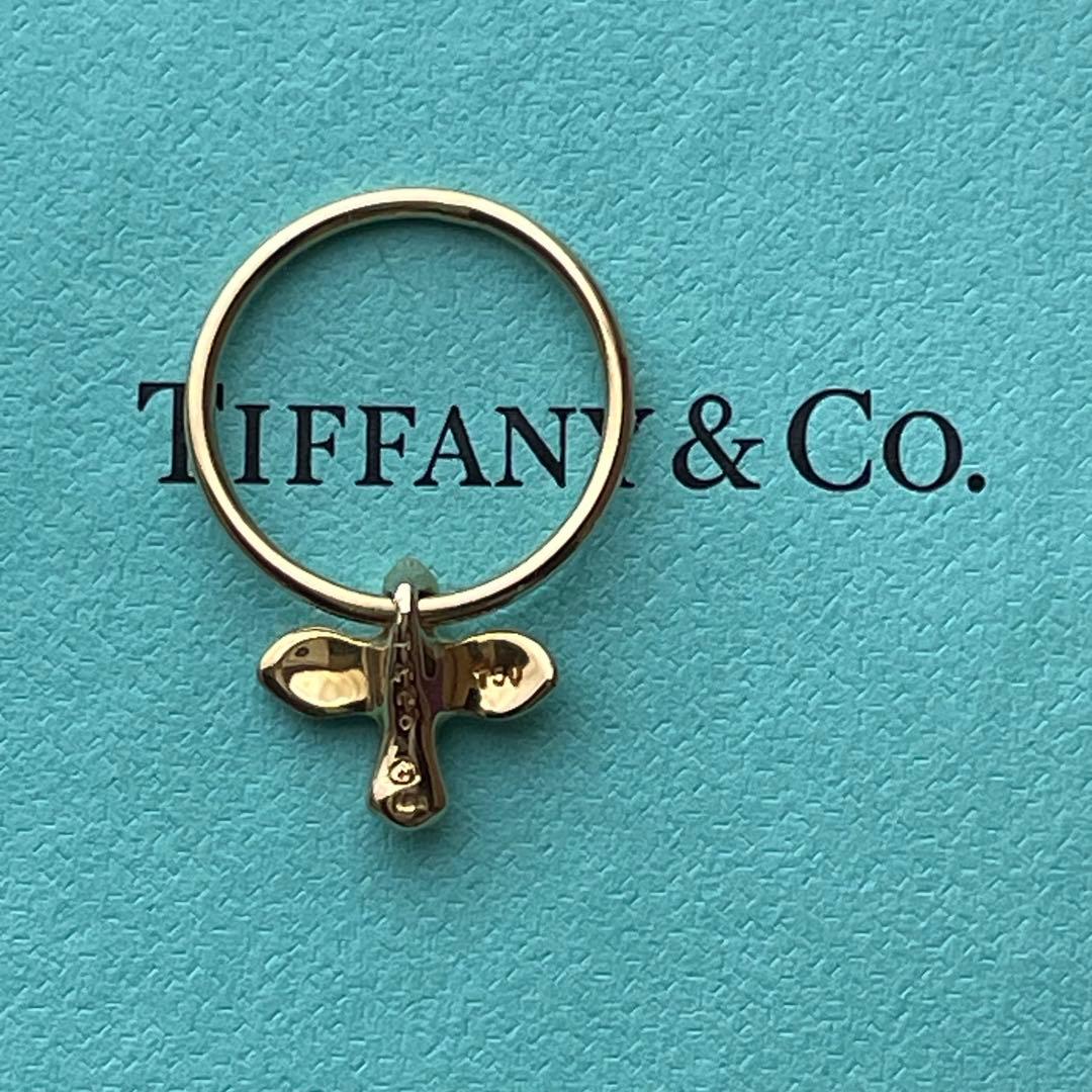 TIFFANY & Co. バードリング K18 YG 750