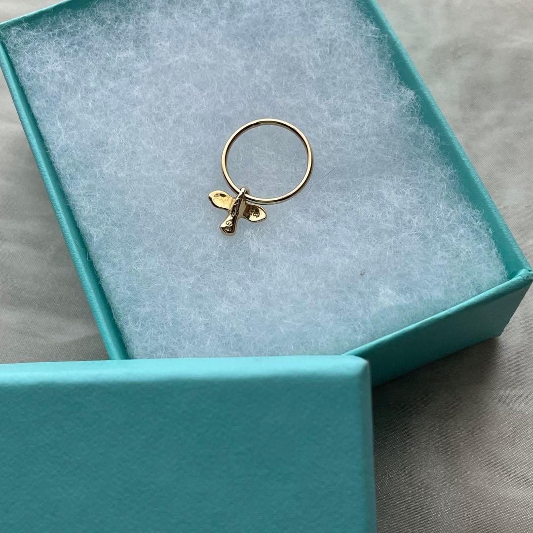 TIFFANY & Co. バードリング K18 YG 750