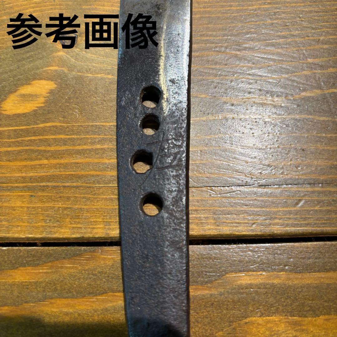 日本刀残欠クラフトナイフNo.70 左文字 黒鞘