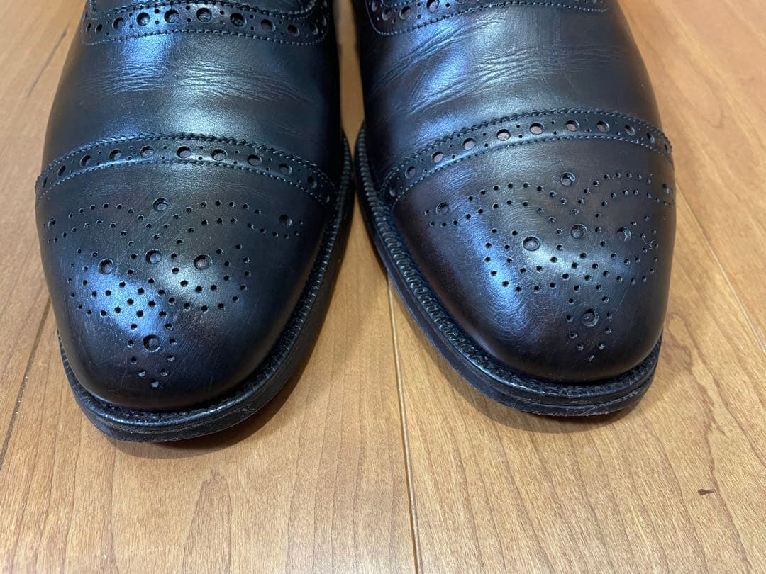 【美品3都市】旧チャーチ ディプロマット ダークブラウン65F シューツリー付