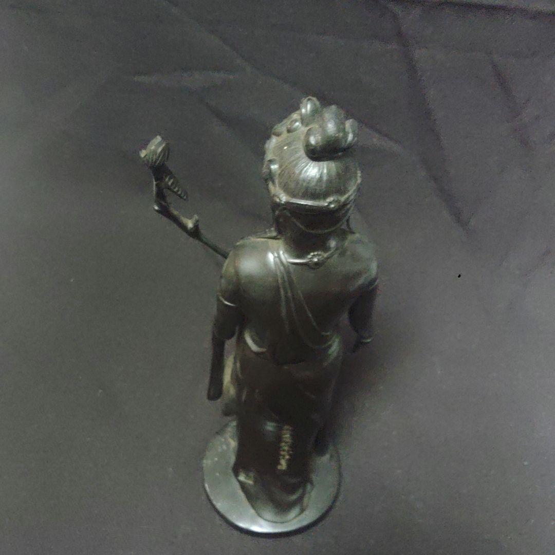 聖観音立像　高村光雲　銅製　聖観音像　観音様　菩薩　ミ10