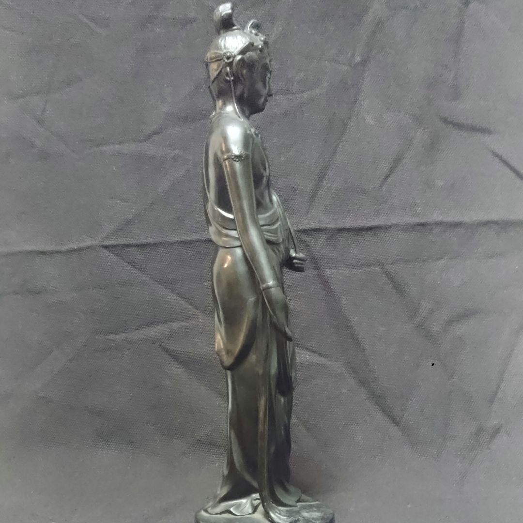 聖観音立像　高村光雲　銅製　聖観音像　観音様　菩薩　ミ10