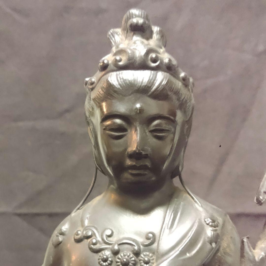 聖観音立像　高村光雲　銅製　聖観音像　観音様　菩薩　ミ10