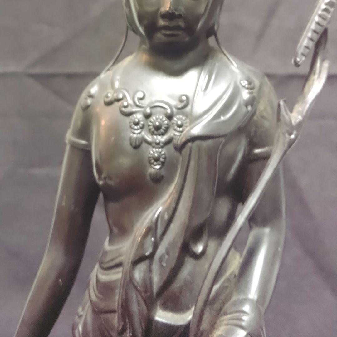 聖観音立像　高村光雲　銅製　聖観音像　観音様　菩薩　ミ10