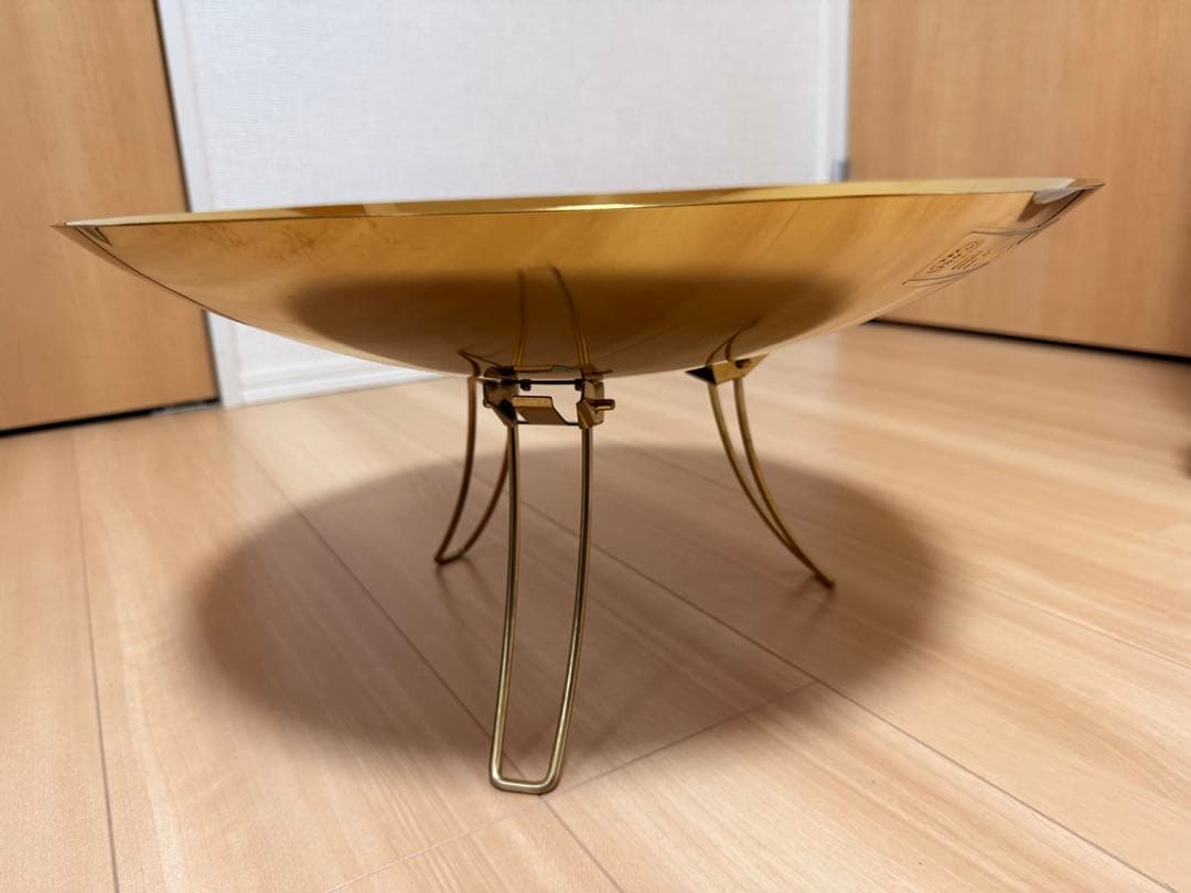 Coleman 焚き火台　ゴールド