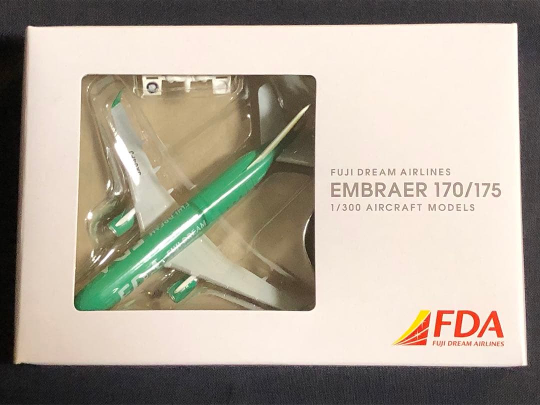 1/300 FDAフジドリームエアライン エンブラエル１号機〜10号機セット