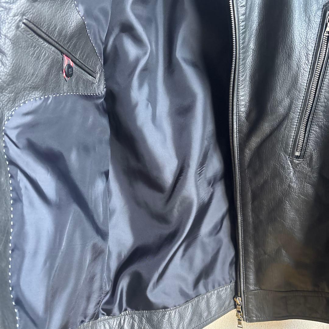 PS Paul Smith レザージャケット 牛革 シングルライダース