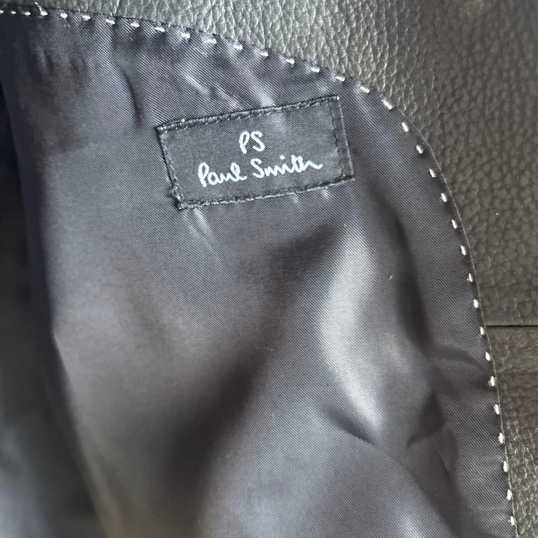 PS Paul Smith レザージャケット 牛革 シングルライダース