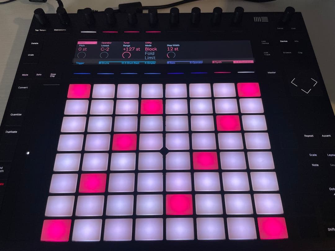 Ableton Push2 コントローラー