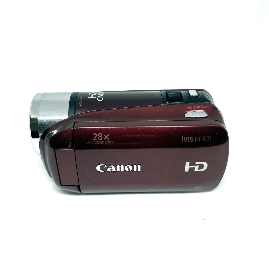 【外箱 超美品】Canon キャノン　ビデオカメラ iVIS HF R21