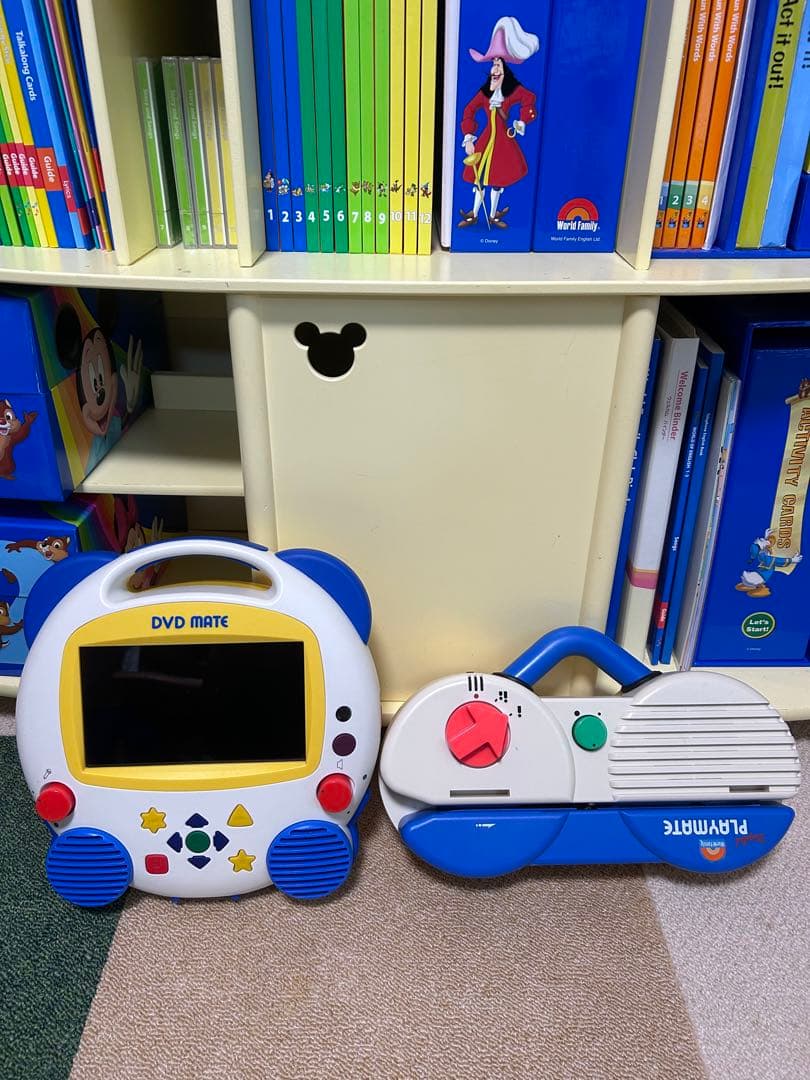 2018年製　ディズニー英語システム　棚付きフルセット