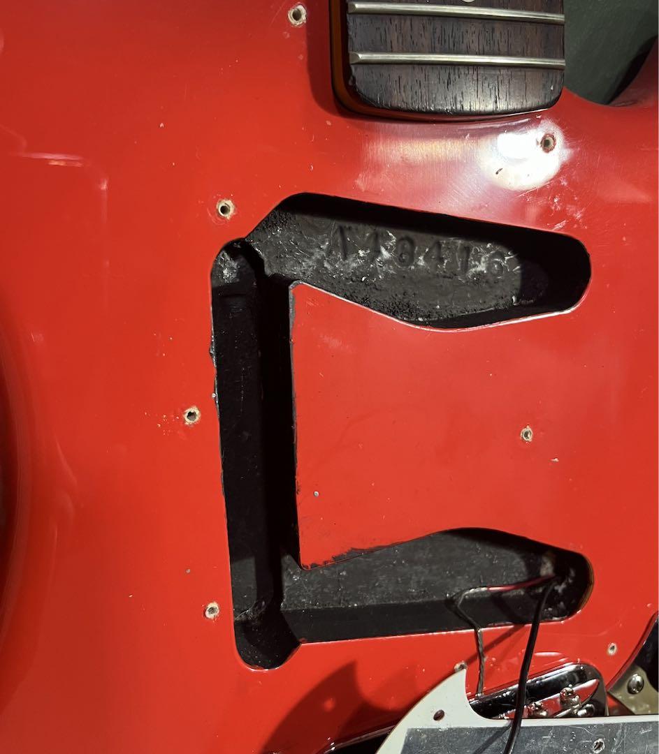 ギター Squier CV Mustang Fiesta Red