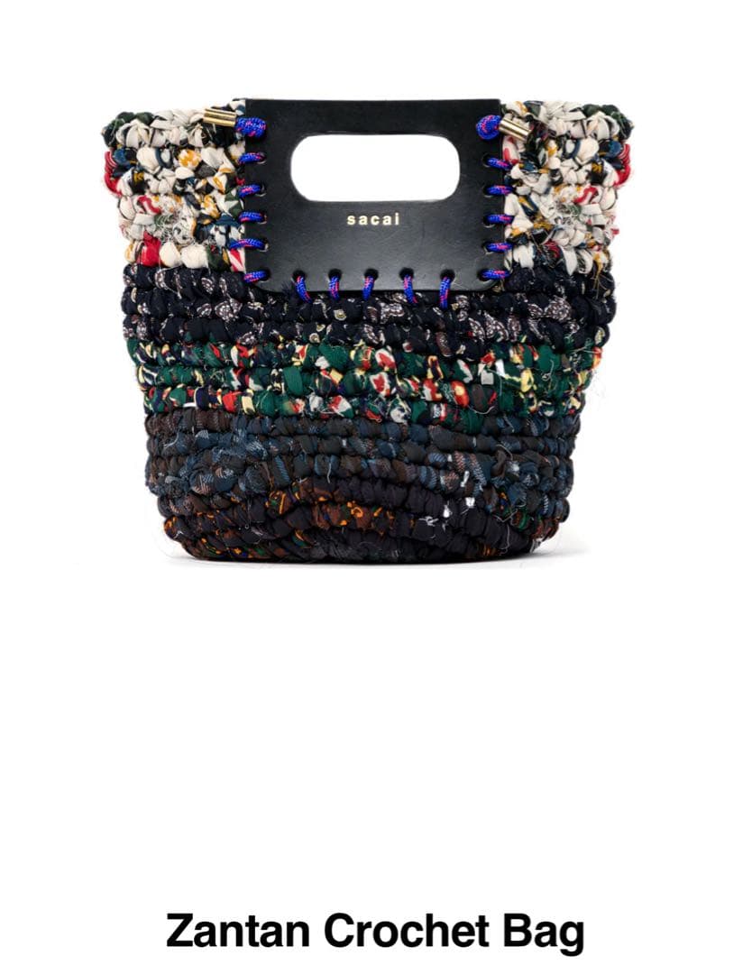 ￼sacai ホリデー2025 Zantan Crochet Bag