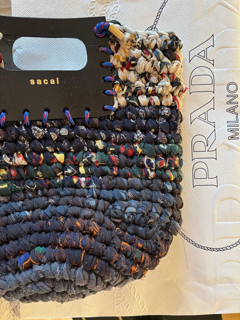 ￼sacai ホリデー2025 Zantan Crochet Bag