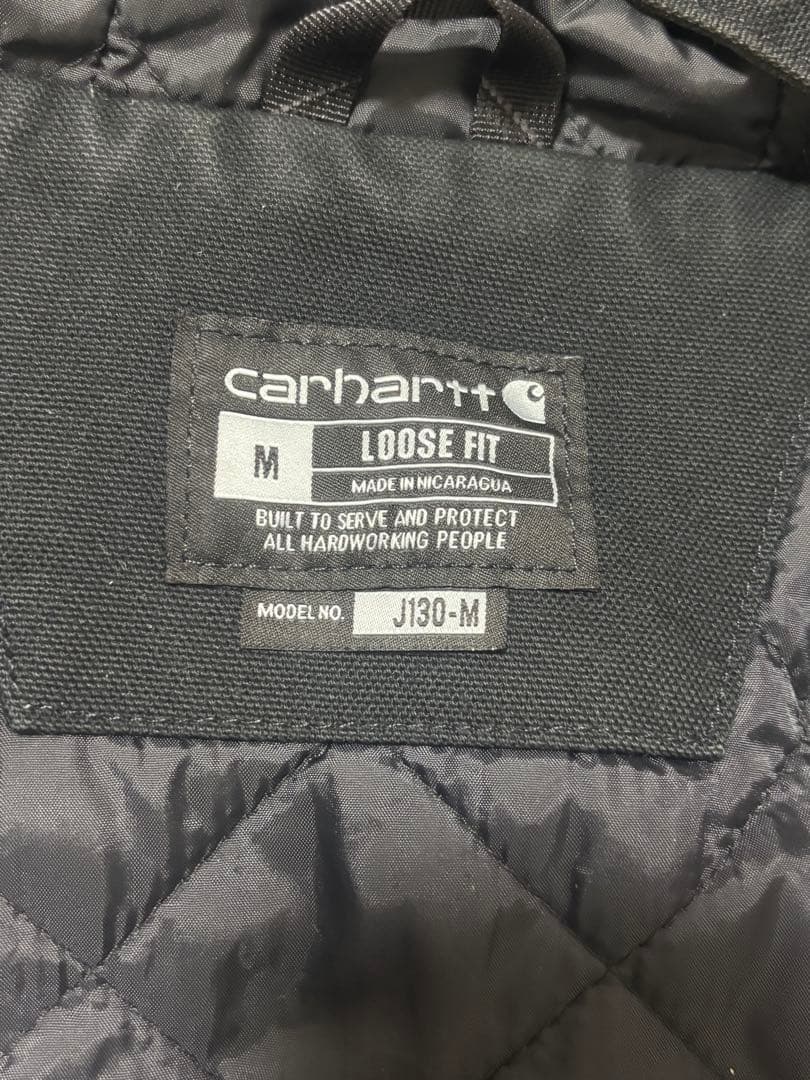 Carhartt カーハート アクティブジャケット ブラック ワークジャケット