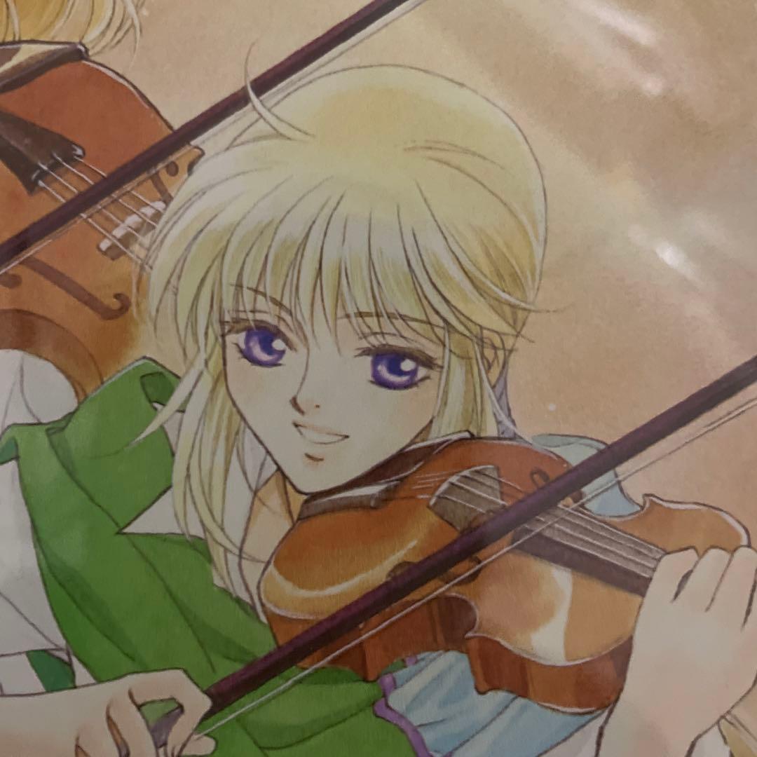 アンジェリーク　暁のコンチェルト　由羅カイリ　複製原画　版画