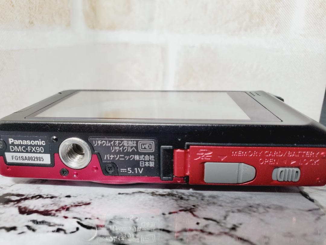 【RQ55】Panasonic LUMIX FX DMC-FX90 デジカメ