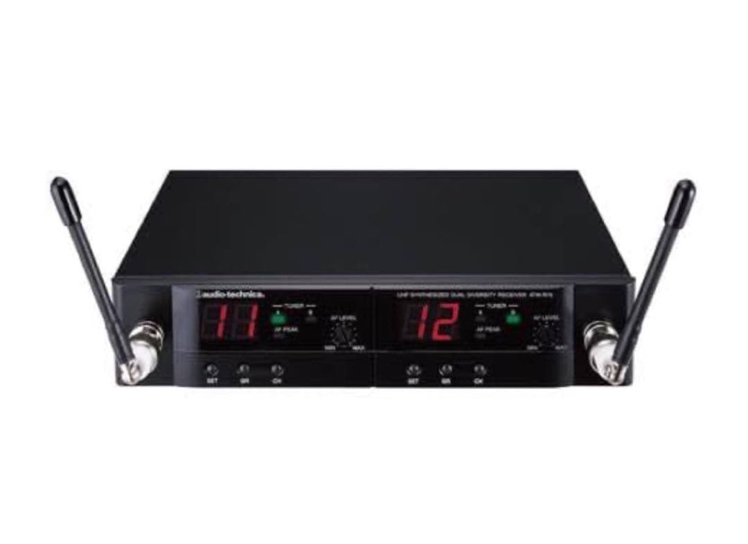 ［audio-technica製］電波式800MHz帯のワイヤレスマイク一色