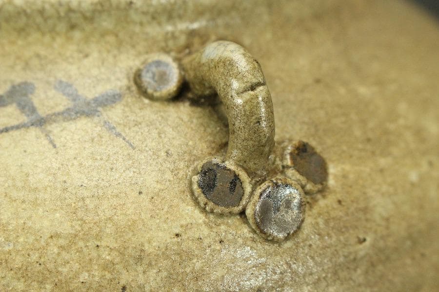 茶道具 三耳 絵唐津 水指(ZE612)