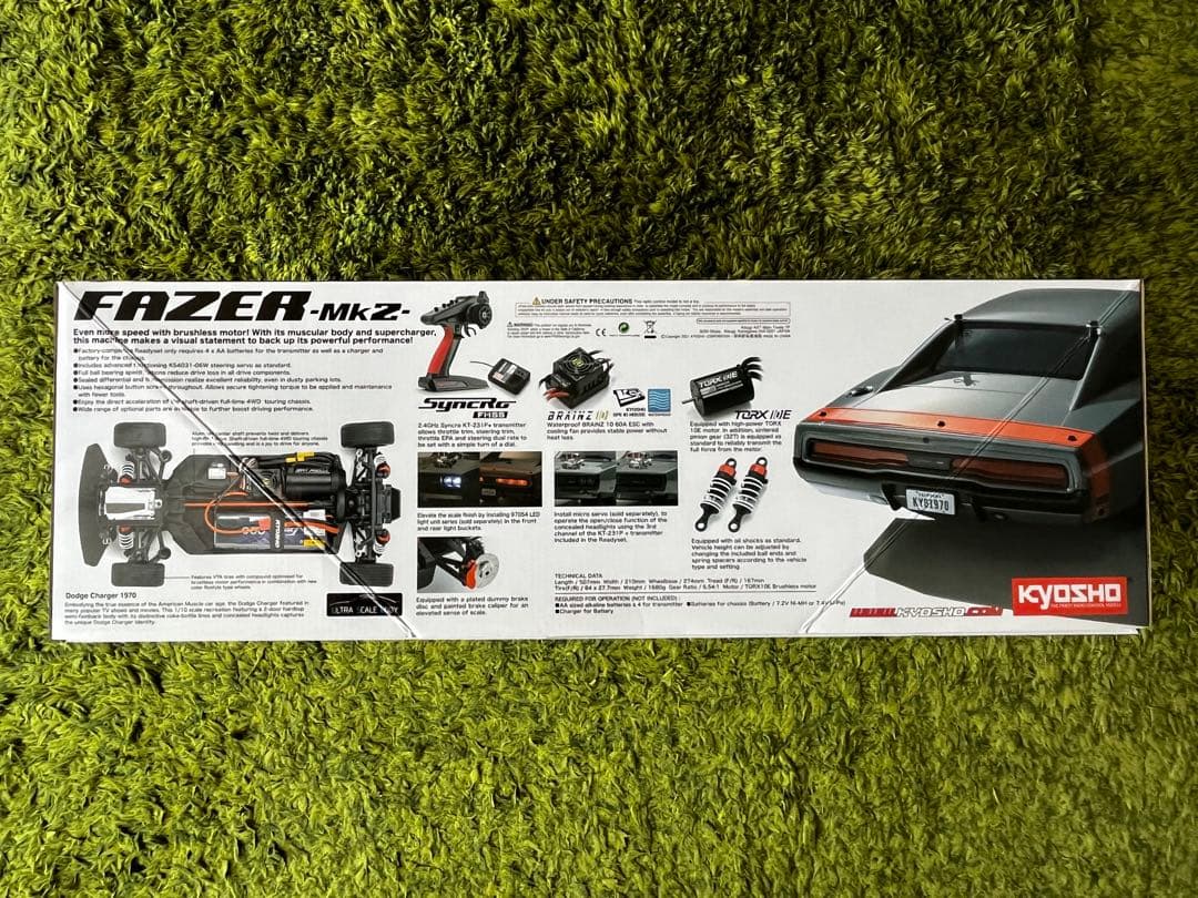 【新品未開封】京商 1970 ダッジ チャージャー mk2