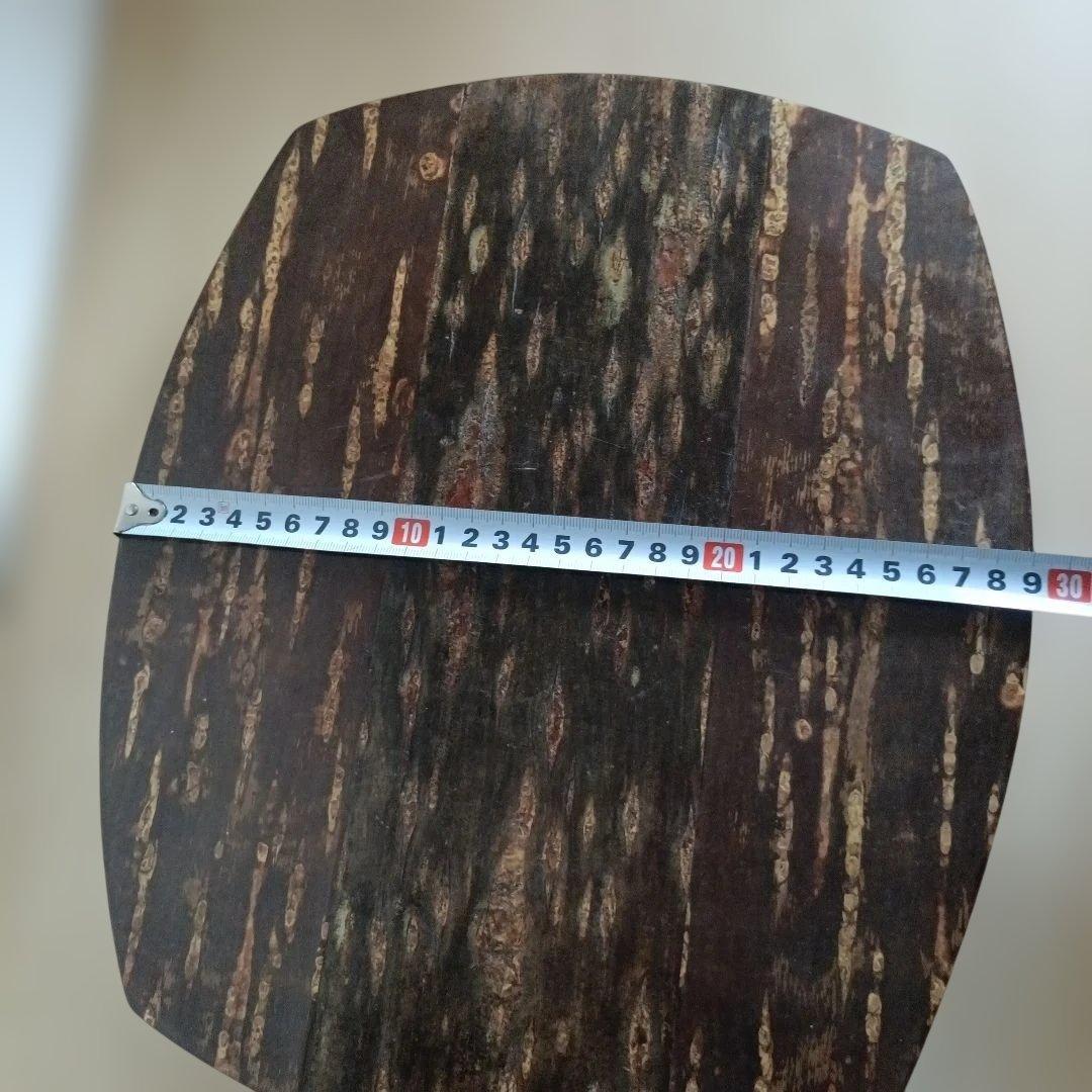 大きい壺　花瓶　焼き物　桜皮細工 の台座付き