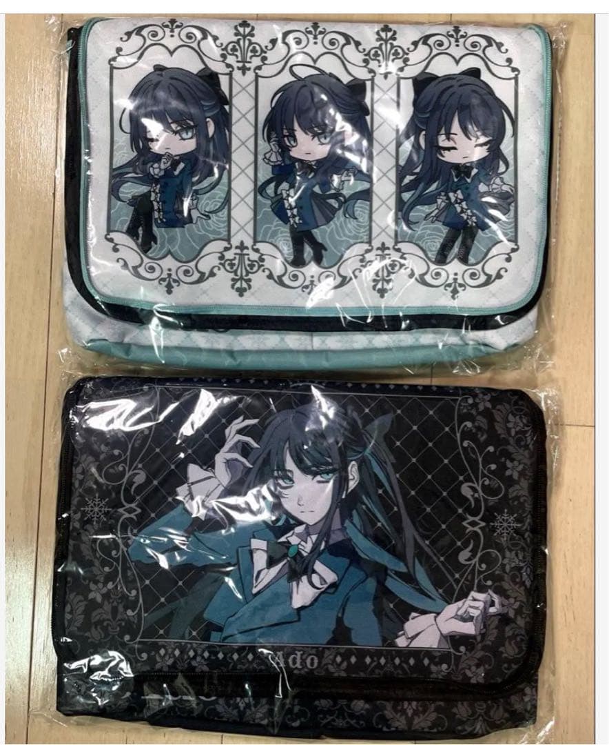 Ado 収納BOX ペンライトケース　ラウンドワン限定　ステッカー　アド ①