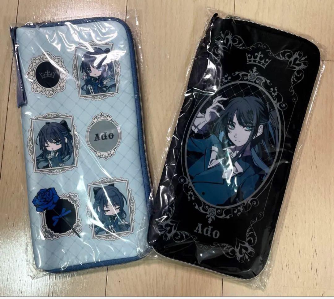 Ado 収納BOX ペンライトケース　ラウンドワン限定　ステッカー　アド ①