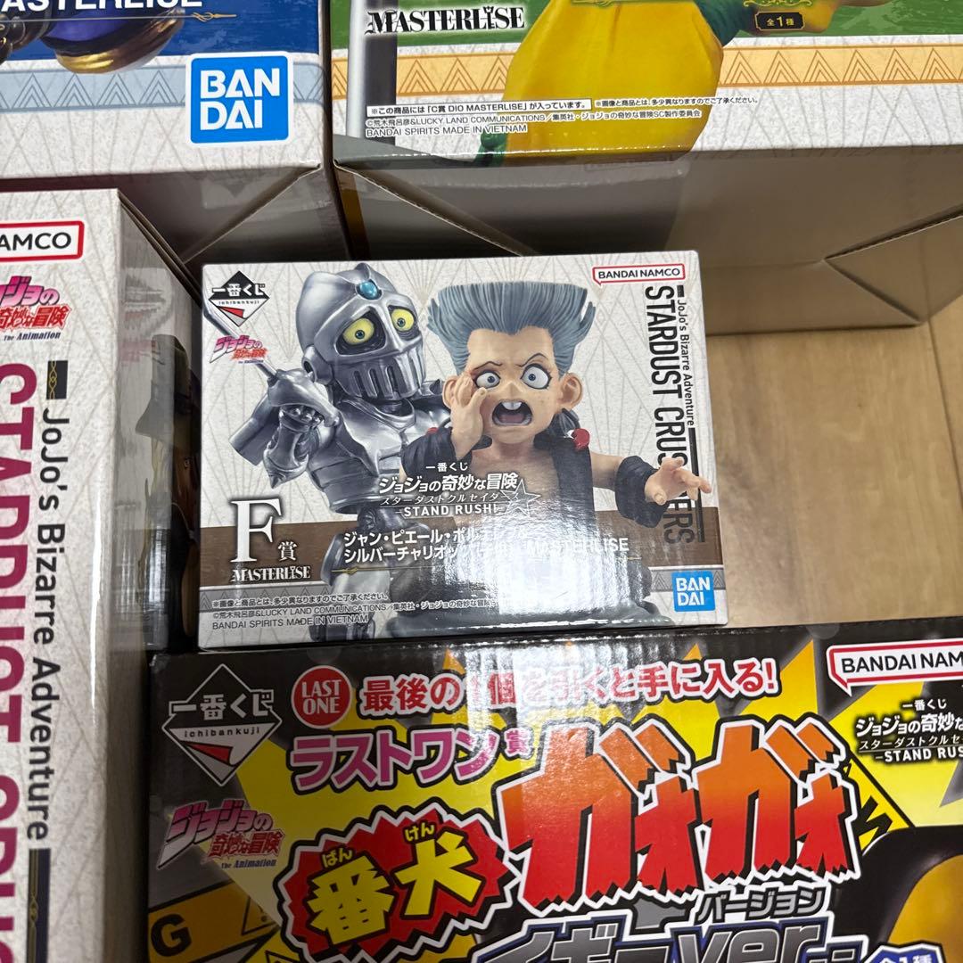 ジョジョ　一番くじ　フィギュアコンプ