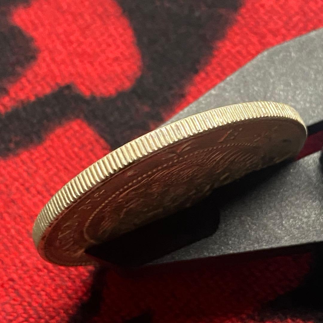 新1円銀貨（小型）　B25　大正3年　1914年　一圓　アンティーク