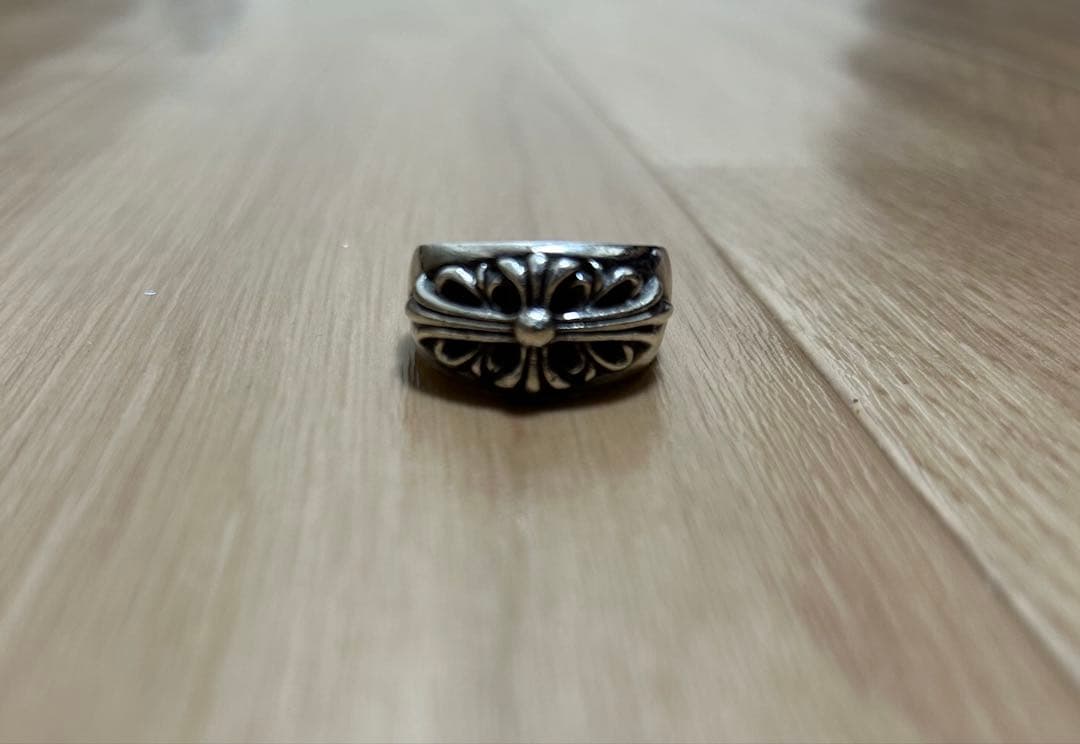 (archive)クロムハーツ　フローラルクロスリング　11号