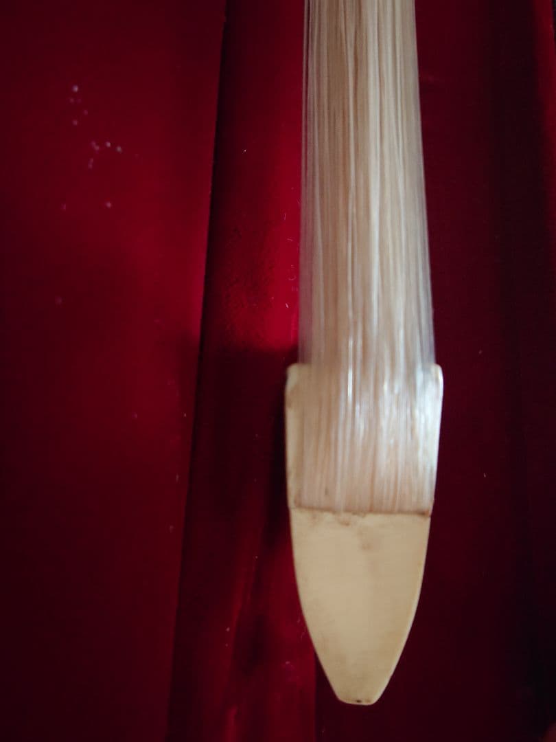 フレンチスタイル　ビンテージ　コントラバス弓　弓ケース付