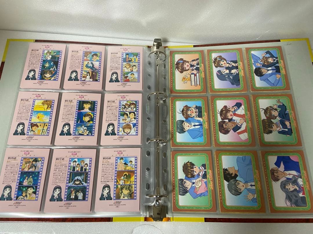 カードキャプターさくら カードダスマスターズ1フルコンプ＋バインダー＋特典カード