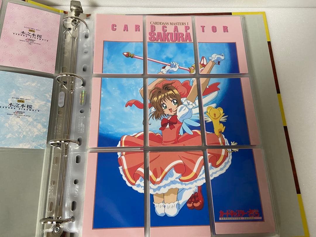 カードキャプターさくら カードダスマスターズ1フルコンプ＋バインダー＋特典カード