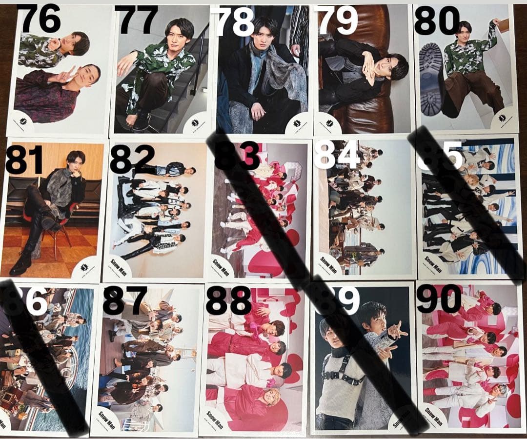 【バラ売り可】 Man 公式写真 201枚