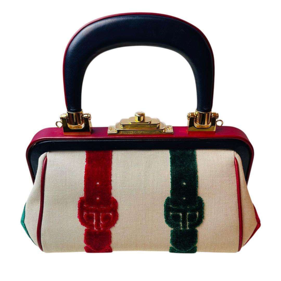 和装にも◎ 希少 未使用級 ロベルタディカメリーノ バゴンギ レトロ 2way