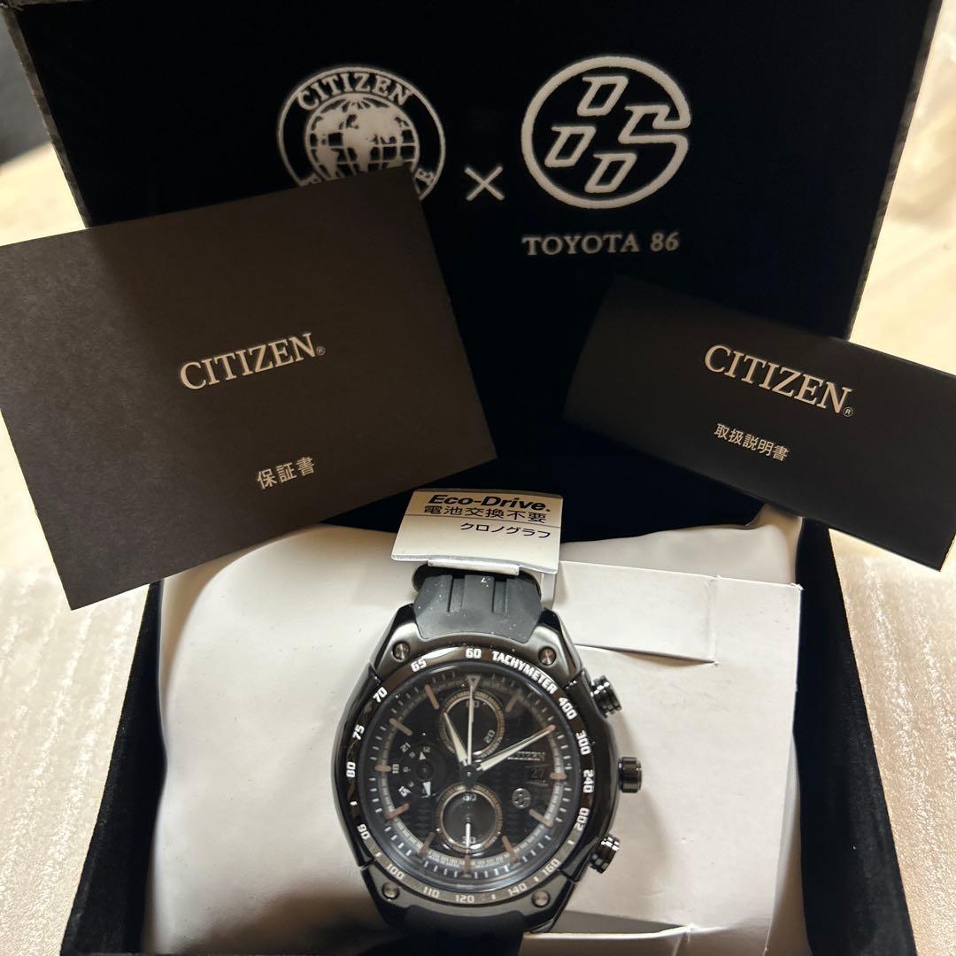 CITIZEN シチズン×トヨタ TOYOTA 86 腕時計　限定品　未使用