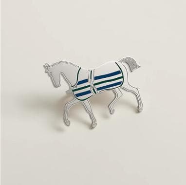 エルメス　2025新商品　スカーフ70リング 《馬着を着た馬》　新品未使用品