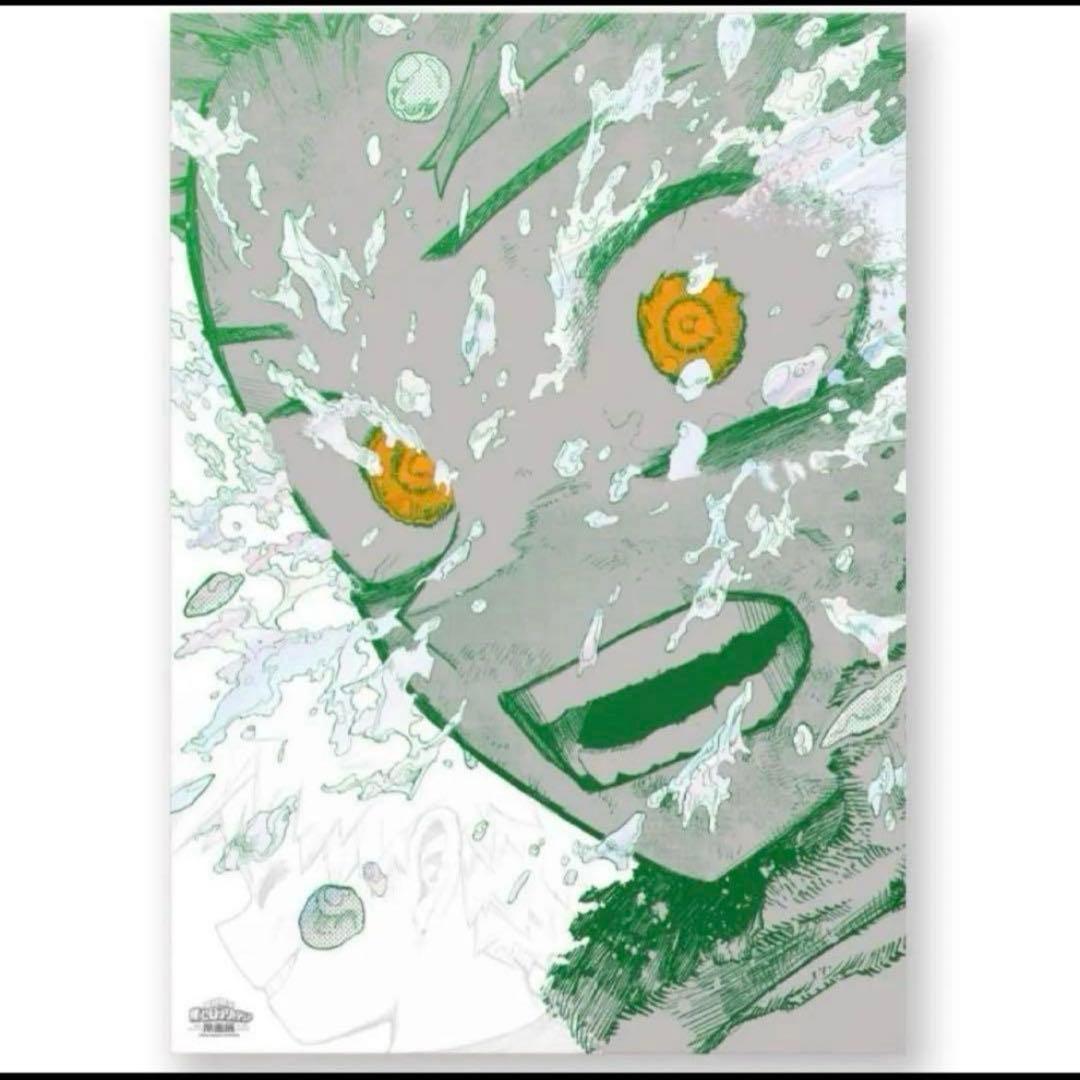 ヒロアカ原画展 緑谷出久 爆豪勝己 ポスター2枚セットThe Beginning