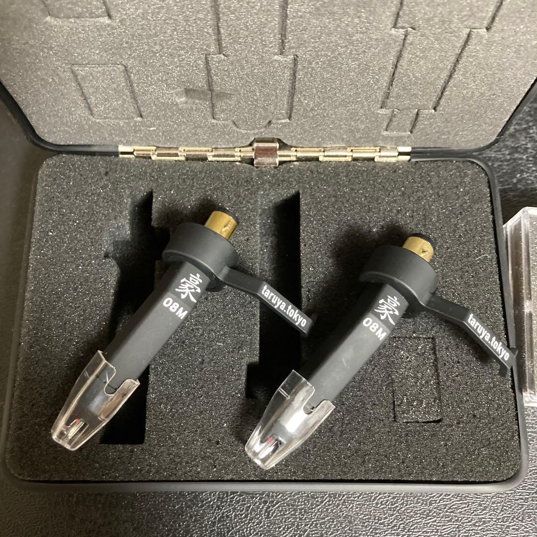樽屋　豪　カートリッジ　2本ペア　TW08M黒 未使用のスペア針付き
