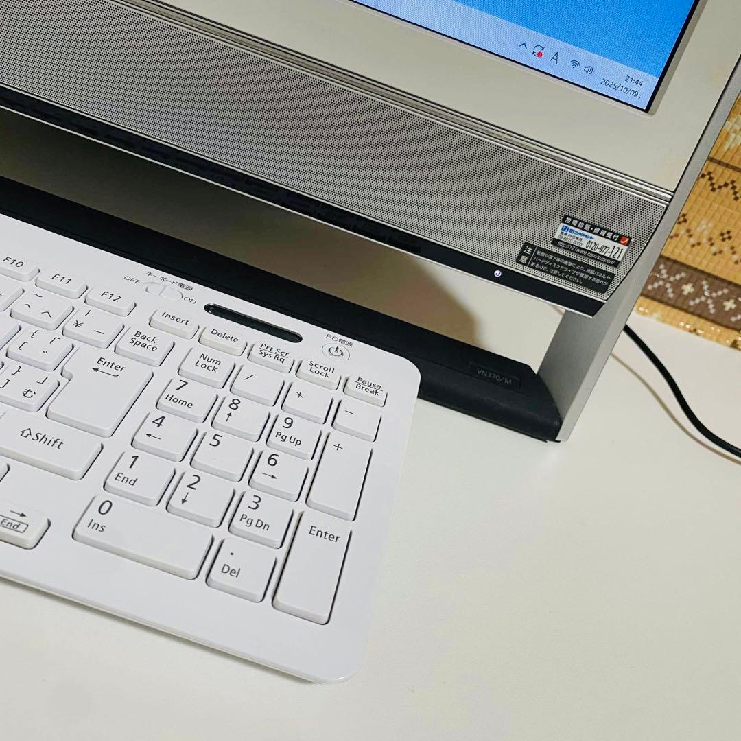 Y833 NECデスクトップSSDサクサク動くWindows11オフィス付き