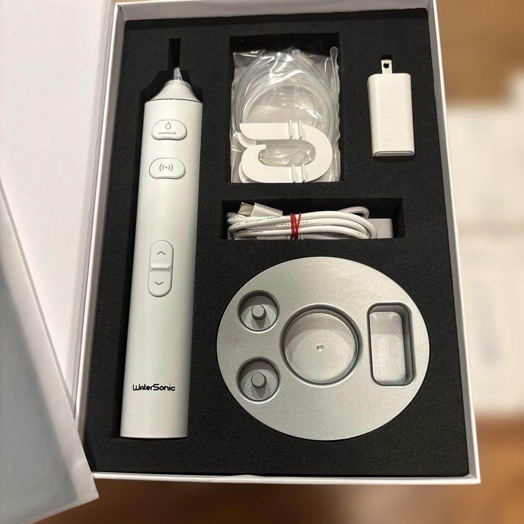 【Water Sonic】ジェット水流&音波振動の同時洗浄★電動歯ブラシ
