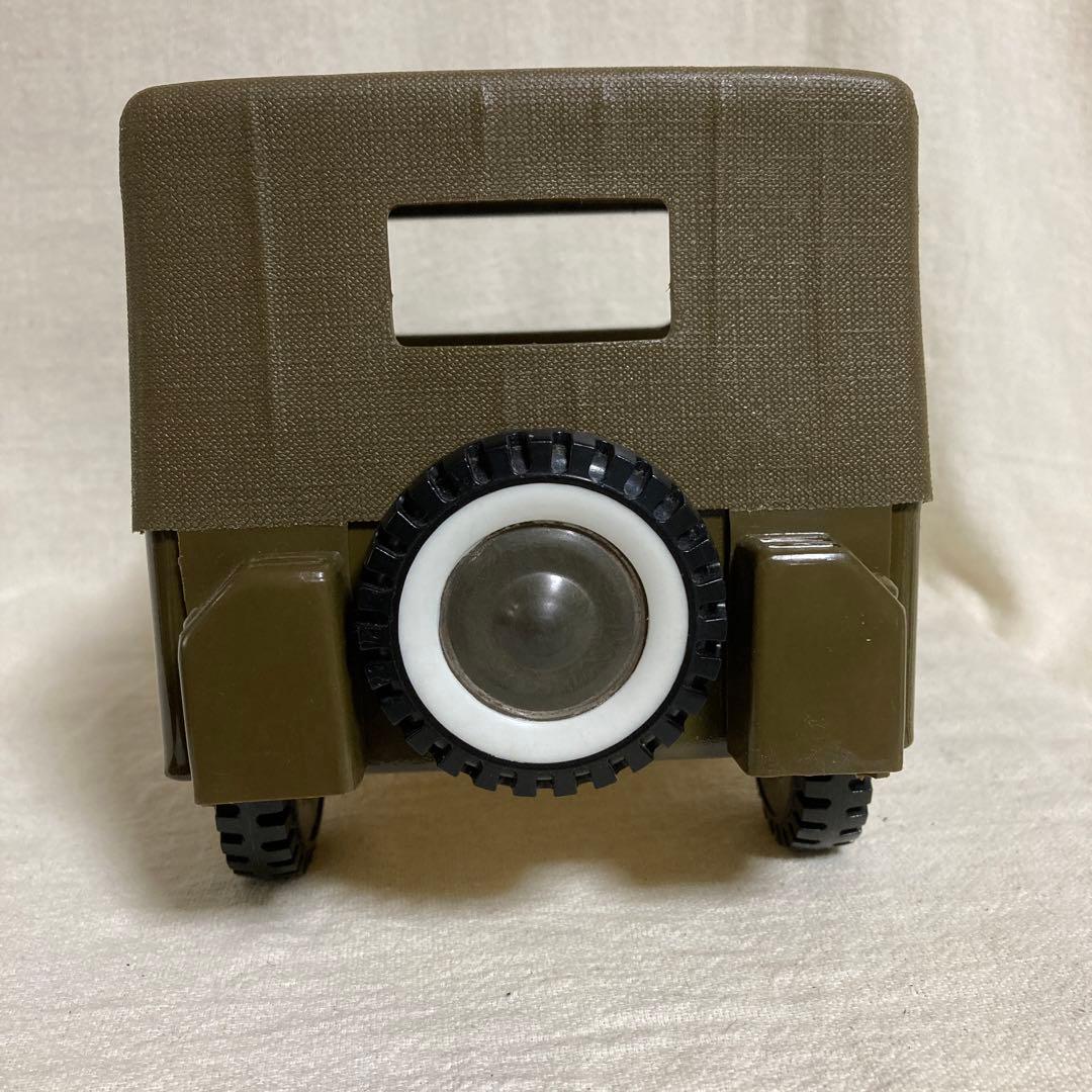 日本製 jeep ジープ ブリキ 自動車 レトロ ミリタリー