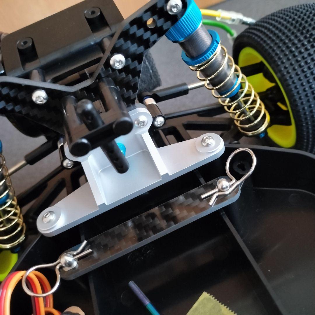 タミヤDT-02 カーボンダンパーステー③