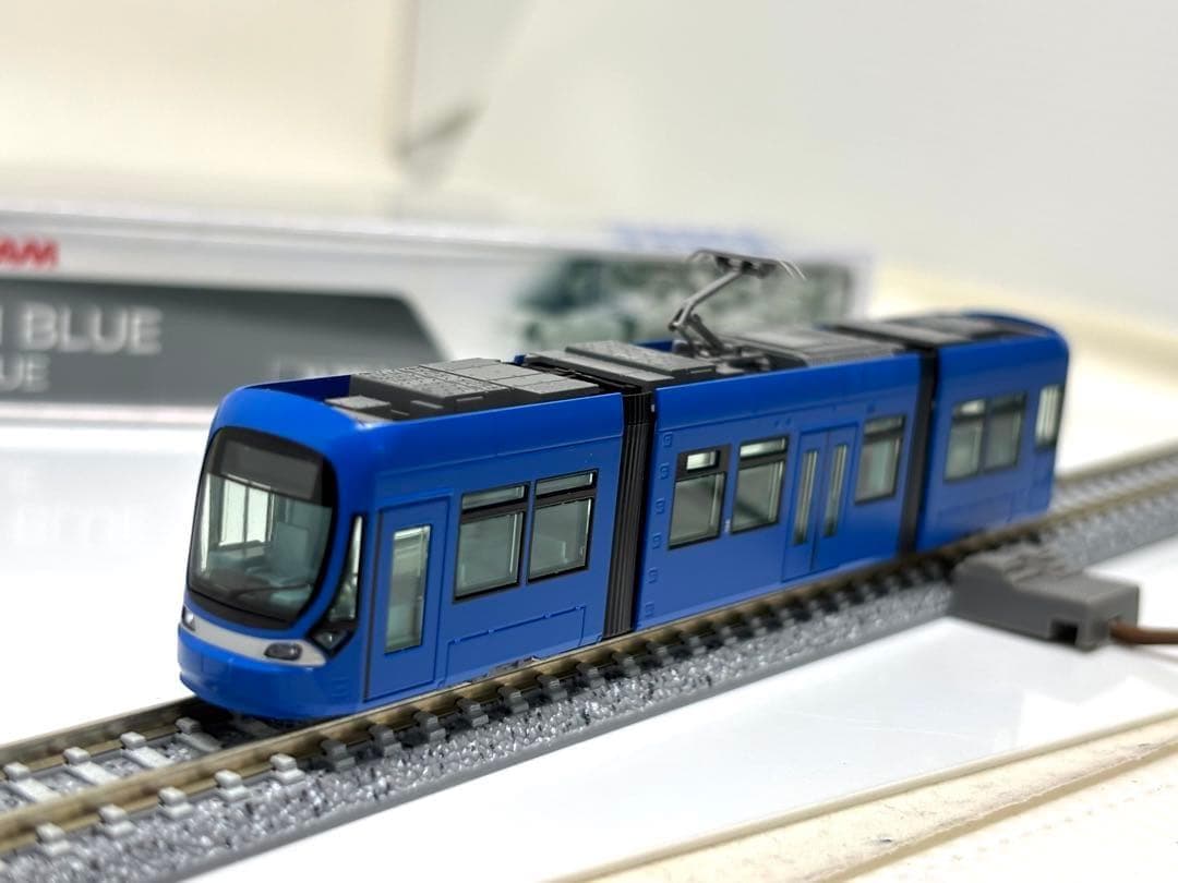 街並みレイアウトに映える！KATO マイトラム ブルー Nゲージ 美品
