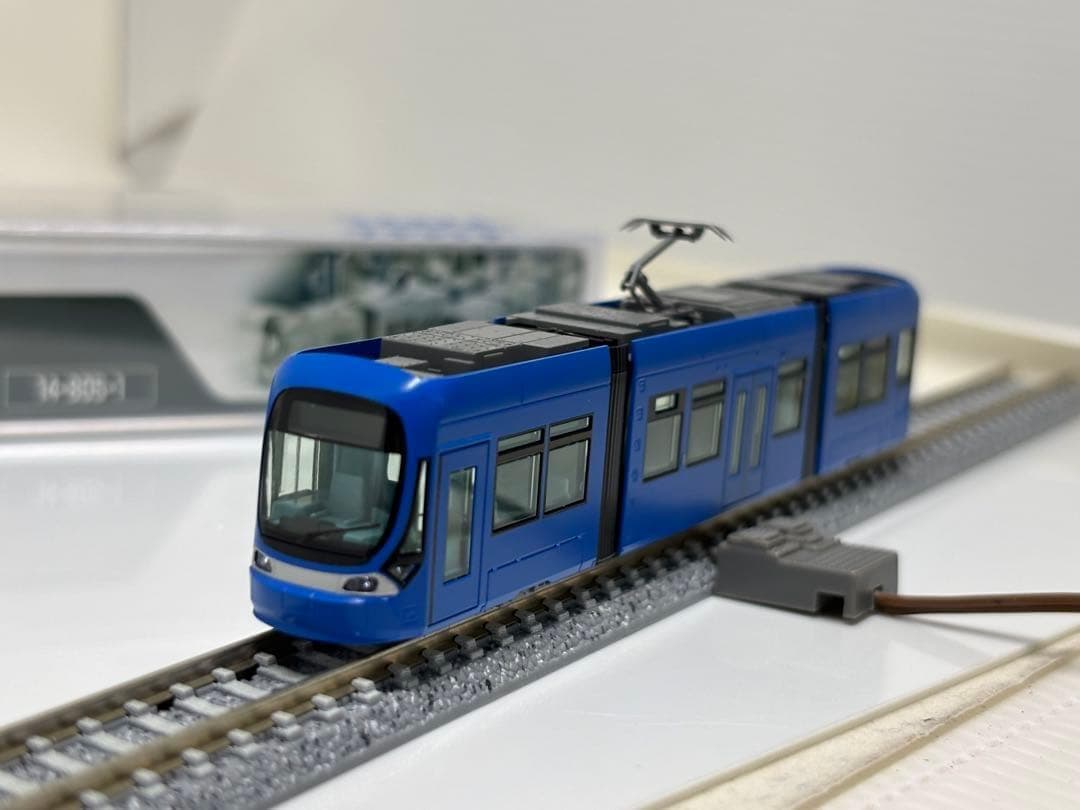 街並みレイアウトに映える！KATO マイトラム ブルー Nゲージ 美品