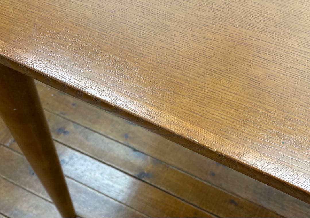 カリモク60ダイニングテーブル　1500ウォールナット【使用品】