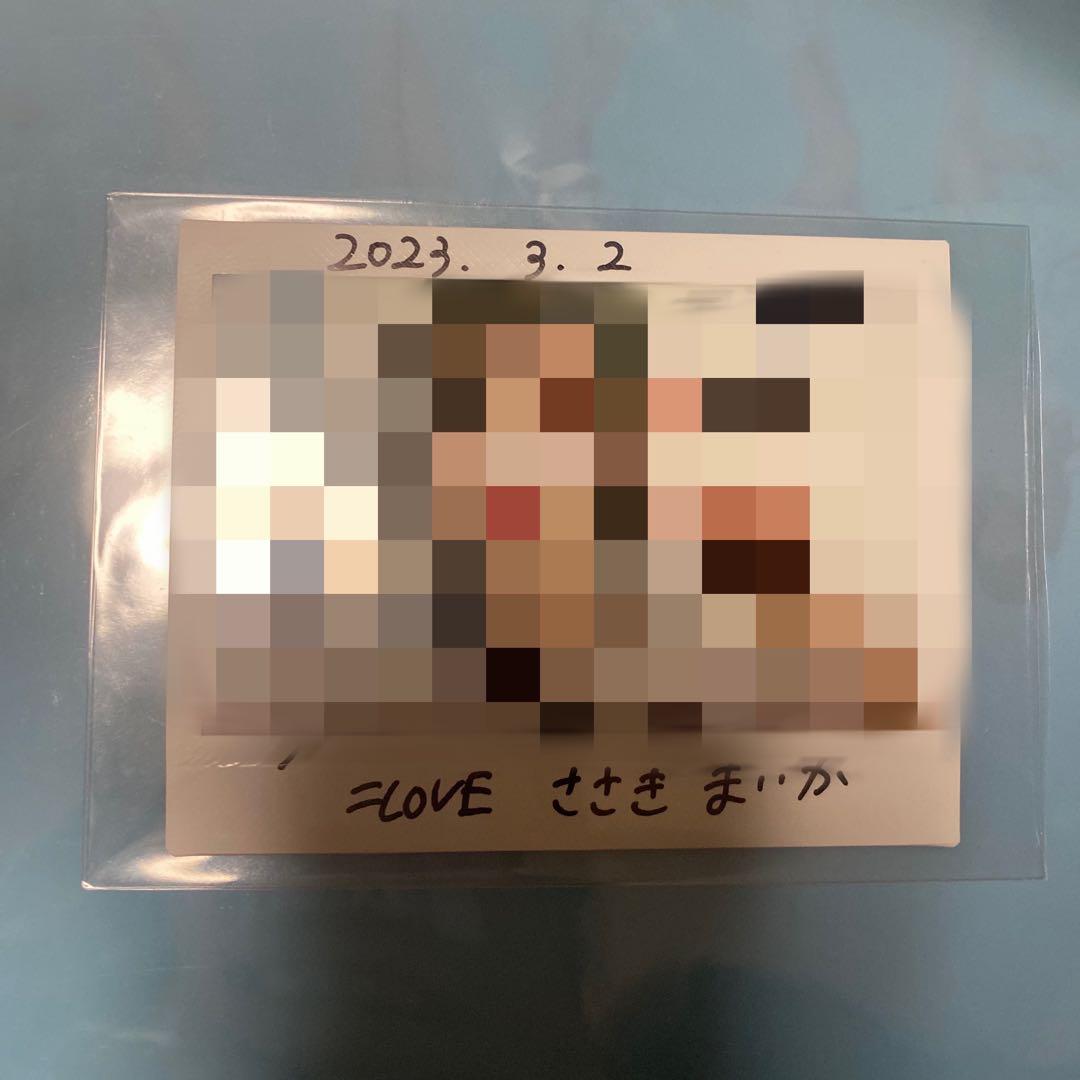 = LOVE イコラブ 佐々木舞香 チェキ 直筆サイン