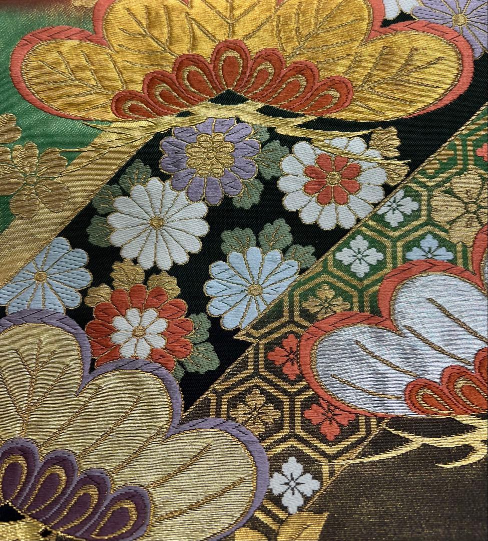 振り袖　フルセット　長襦袢付　落款入り　成人式　手描き　689