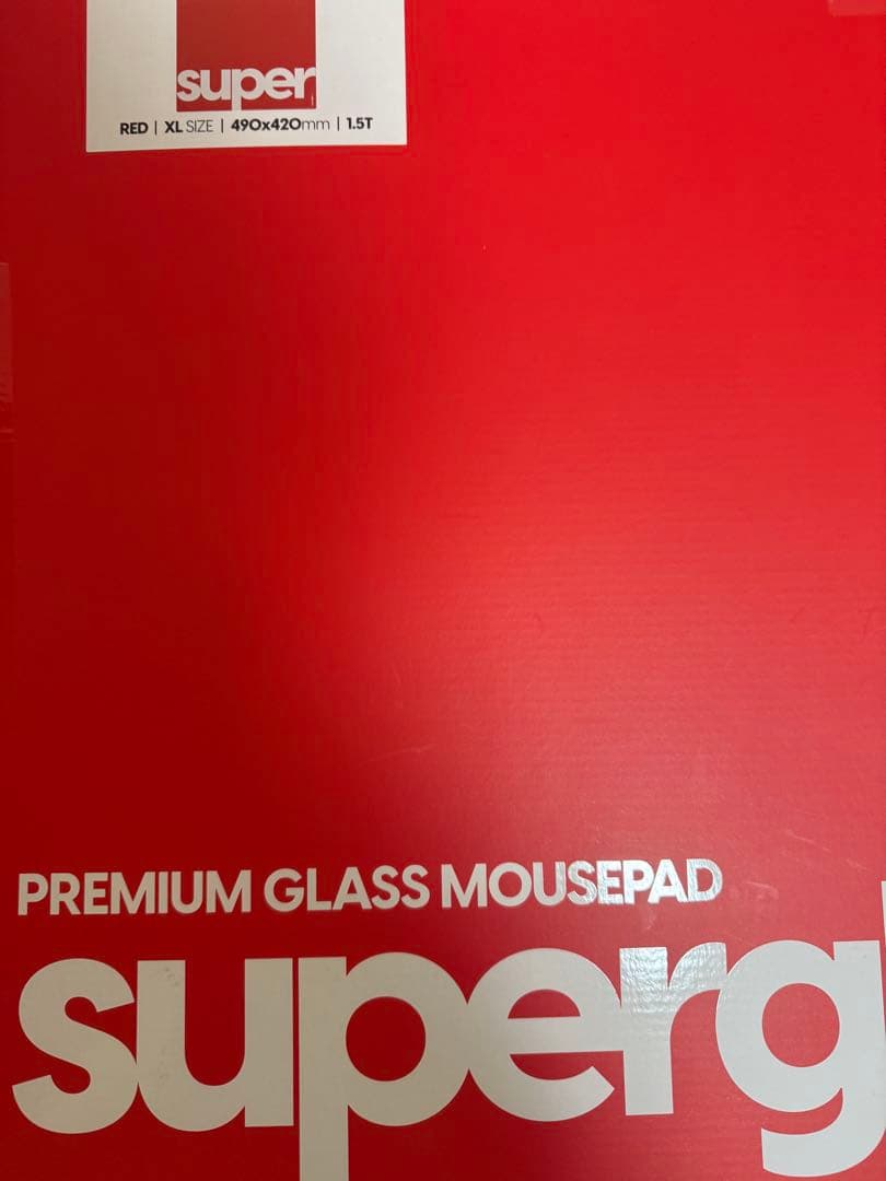 マウス・トラックボール pulsar superglide glass mousepad v2