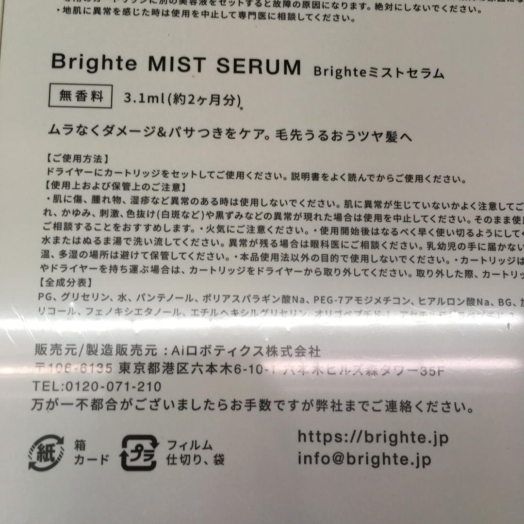 ブライト シャワードライヤー BRT-SD173 ホワイト s3805